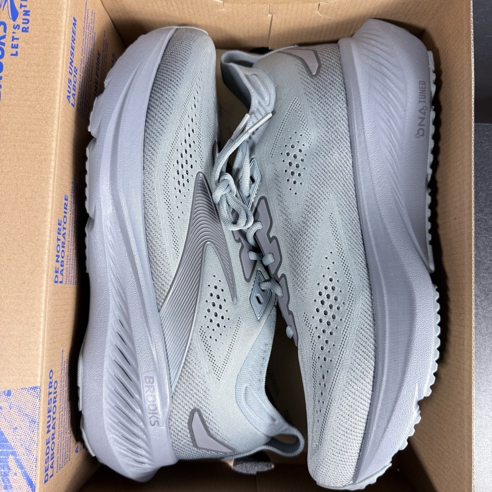 Brooks‎ Glycerin 23 Mens Size 12.5 Running Shoes Wide Grey blackened Pearl - Picture 12 of 14